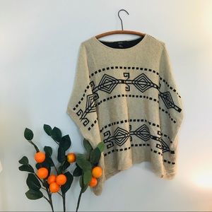 Forever21 Aztec poncho